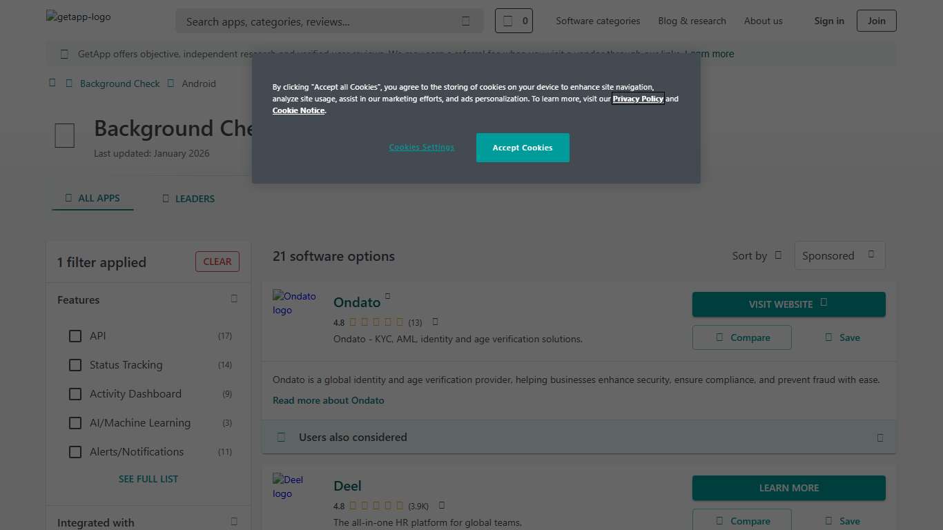 Best Background Check Apps for Android 2026 GetApp